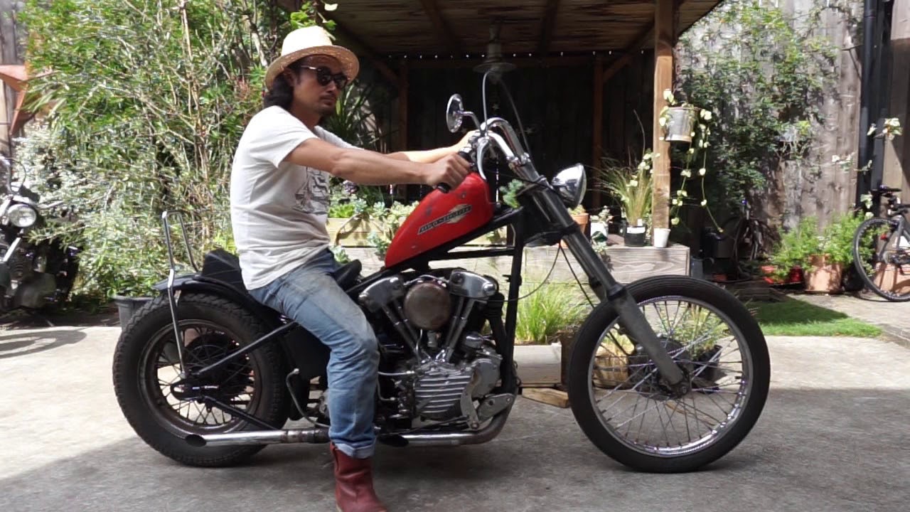 46`Knucklehead chopper Build by BLUE GROOVE