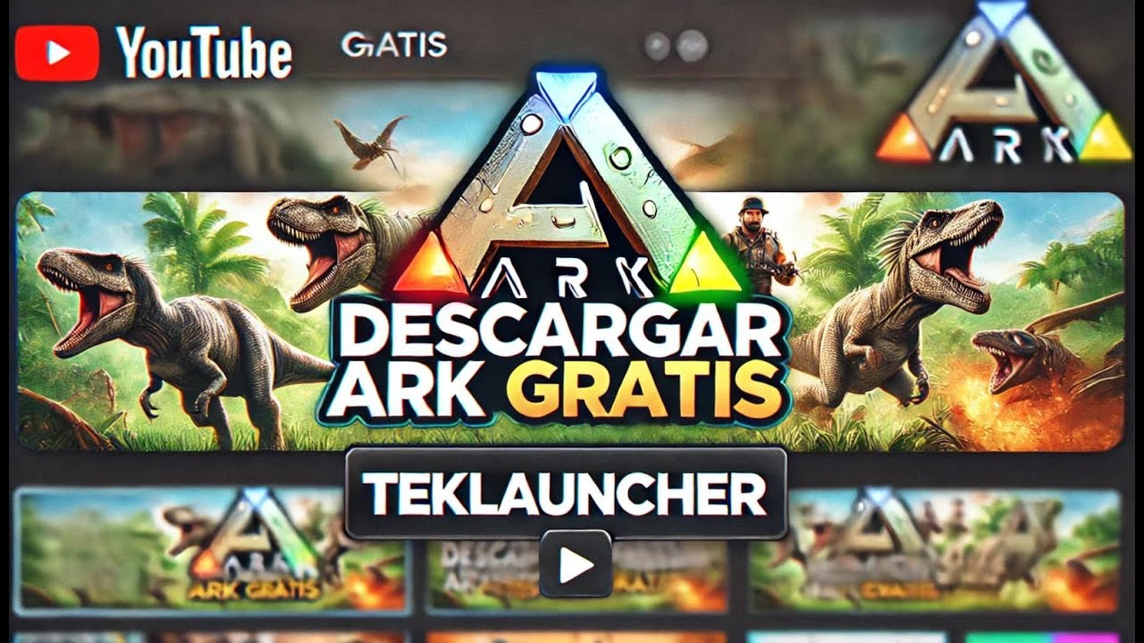 DESCARGAR ARK SURVIVAL EVOLVED CON TEK LAUNCHER