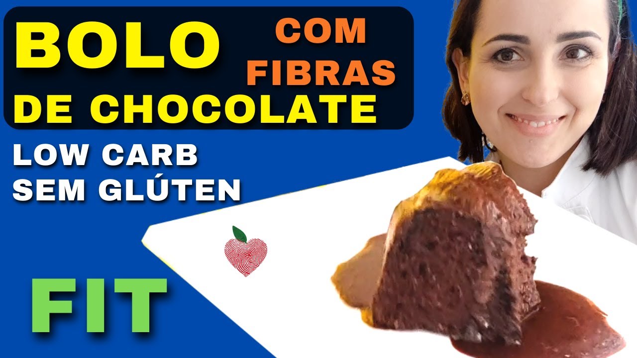 Bolo de chocolate FIT e Low Carb feito com casca de banana! [Nutritivo, Delicioso e Sem Glúten]