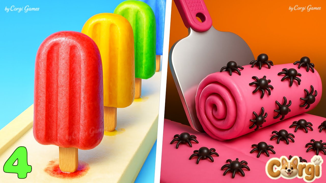 Dessert DIY 🆚 Popsicle Stack - All Levels Satisfying Walkthrough Gameplay | Part 4