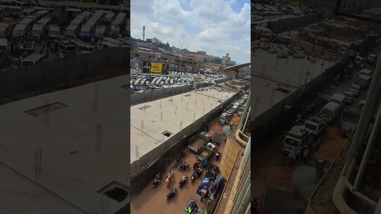 Reconstruction Of The Famous Nakivubo Channel #kampalacity #nakivubo #africa