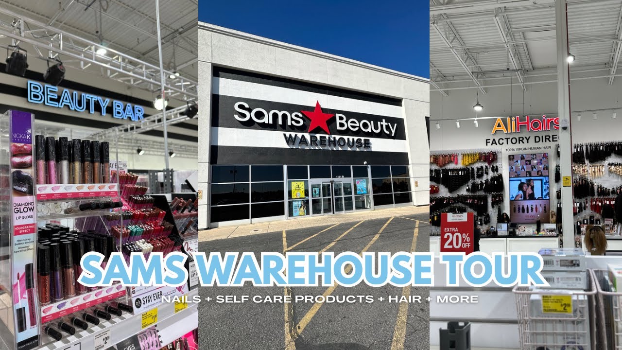 Self Care Products| Mini Sams Beauty Warehouse Tour | TheOfficialKmarie