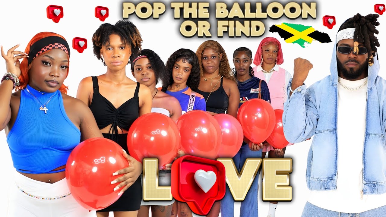Pop The Balloon Or Find Love | Jamaica Edition | PORTMORE GAZA