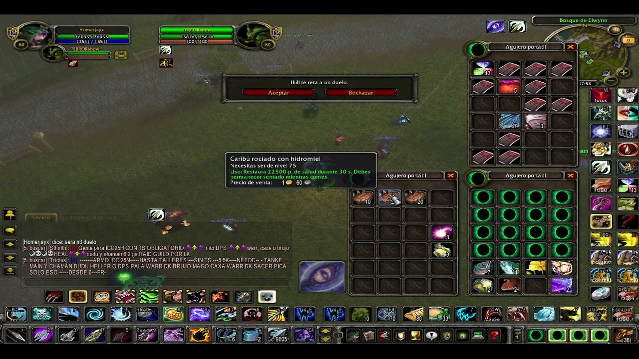 WOW AURA - DUELO CON MAGO DE 2800 MMR VS HUNTER 2300 MMR!  1-2