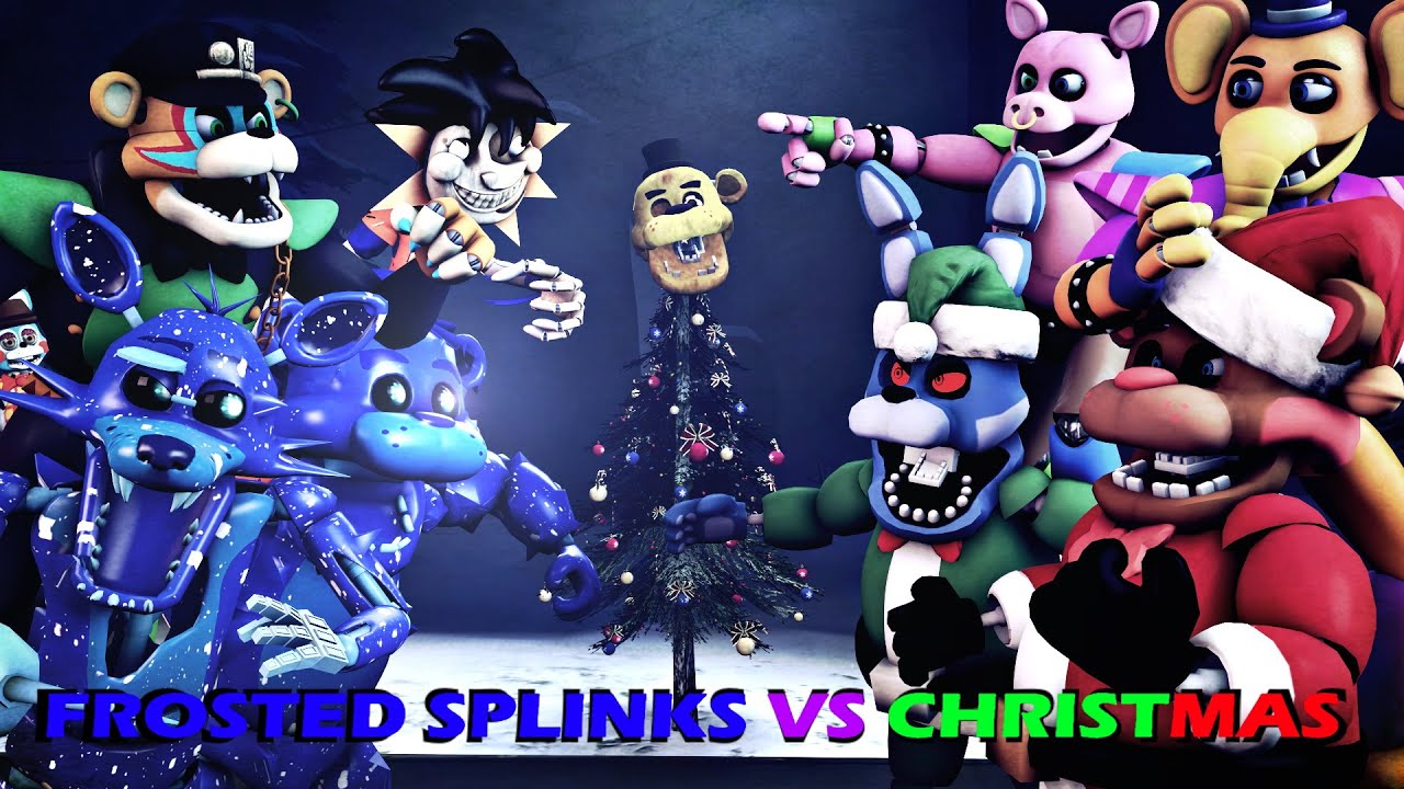 [SFM FNaF] Frosted Splinks против Рождества