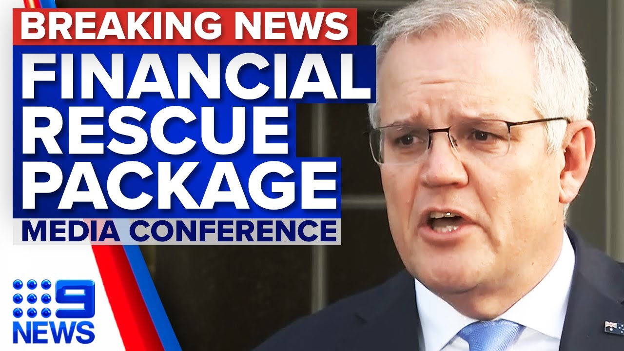 Scott Morrison announces rescue package for Sydney lockdown | Coronavirus | 9 News Australia