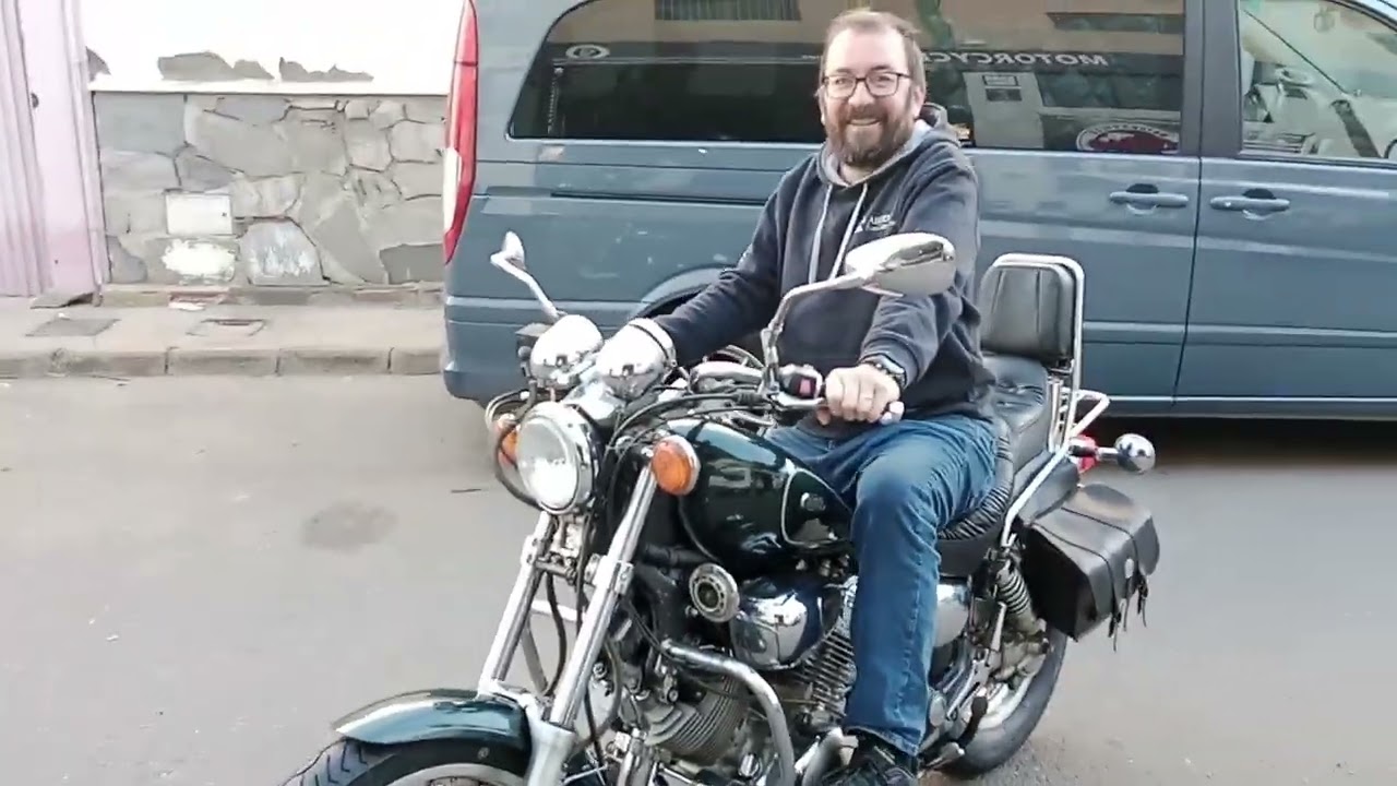 Yamaha Virago 1100 en plena forma