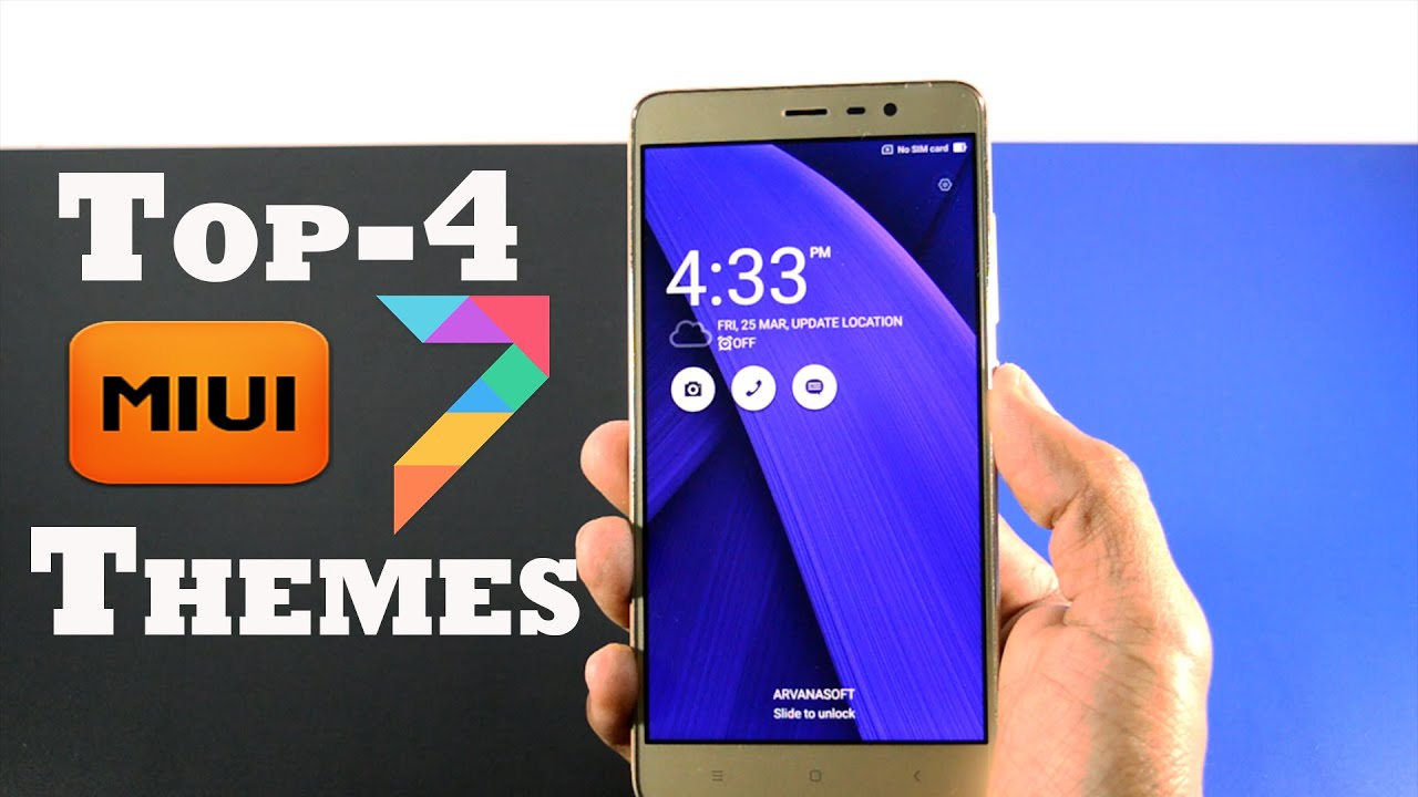 Top 4 Miui 7 Themes For April 2016