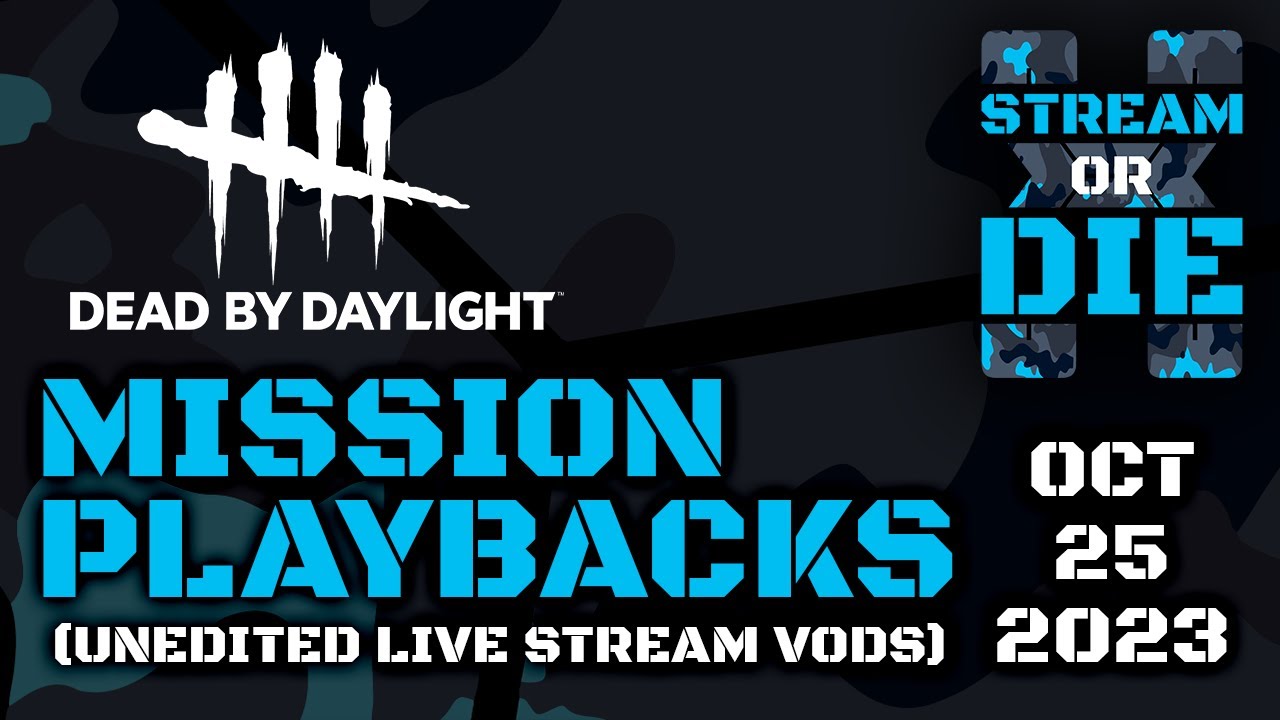 DBD Playing with viewers! Horror Game for October