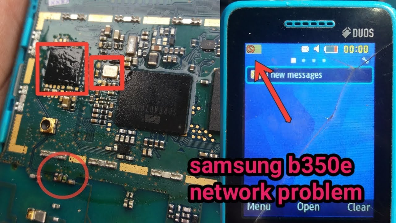 samsung b350e network solution||b350 no service||samsung emergency calls only