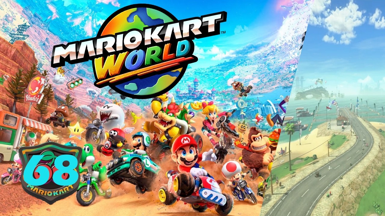 MarioKart World part 68/Conkdor is funny with it's long neck!