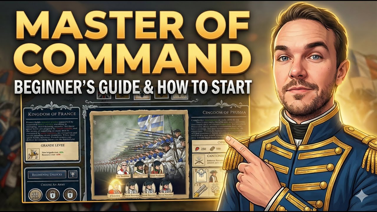Master of Command: Beginner's Guide & How to Start a New Game