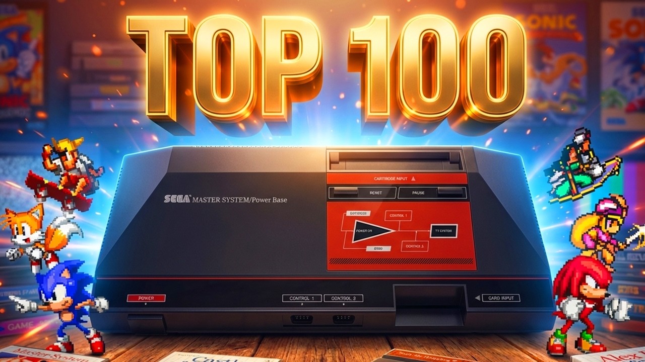 TOP 100 MASTER SYSTEM GAMES IN 10 MINUTES [4K]