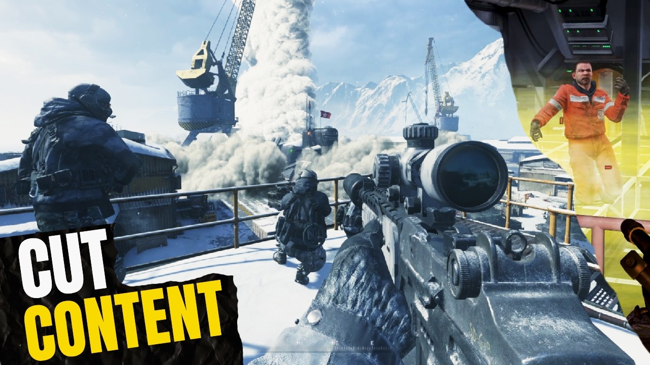 What Happened Inside the Submarine? | MW2 Hidden Cut Content Call of Duty!