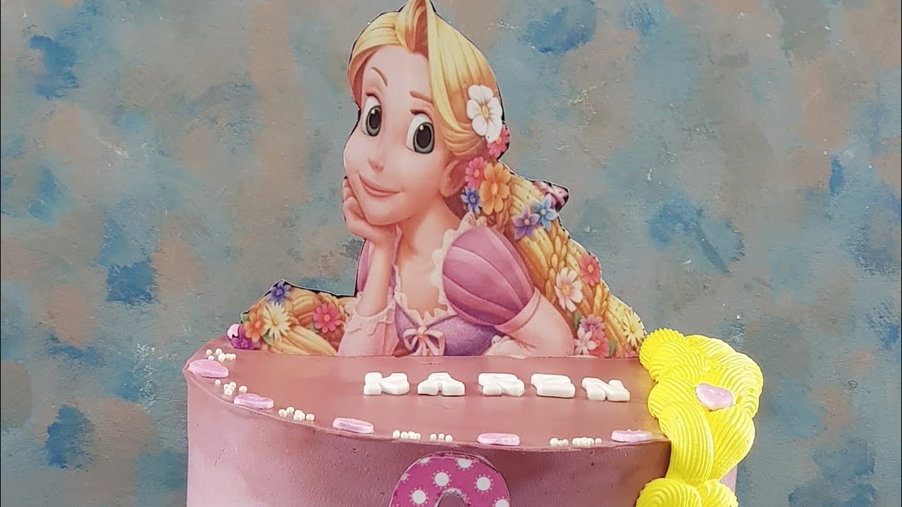 rapunzel cake❤كيكة روبنزل