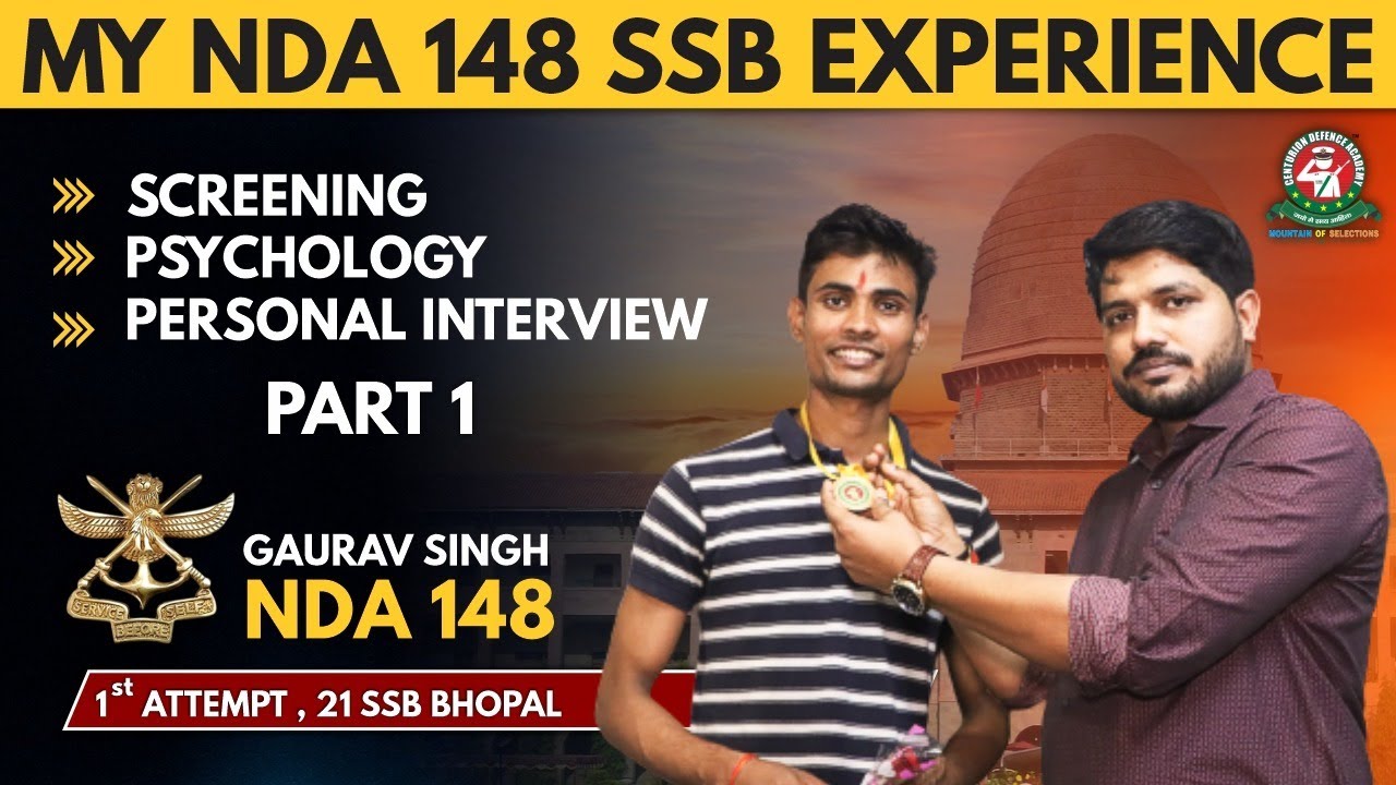 5 Days SSB Interview Experience by NDA 148 Recommended Candidate Part-1 | SSB Preparation Tips | CDA
