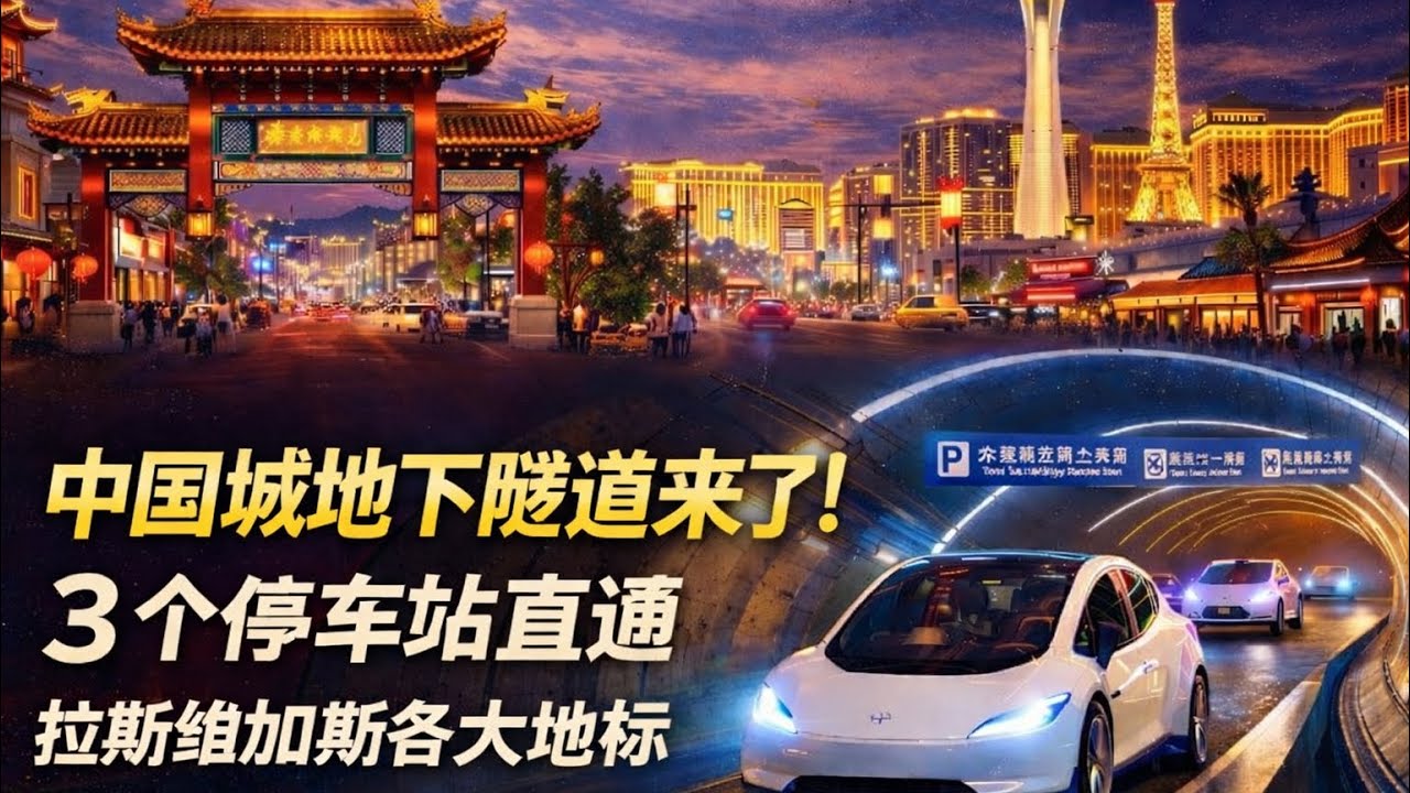 马斯克的boring 公司要把地下交通扩展到中国城，中国城有3站，以后去那吃饭不用堵了！# 房市动态#47