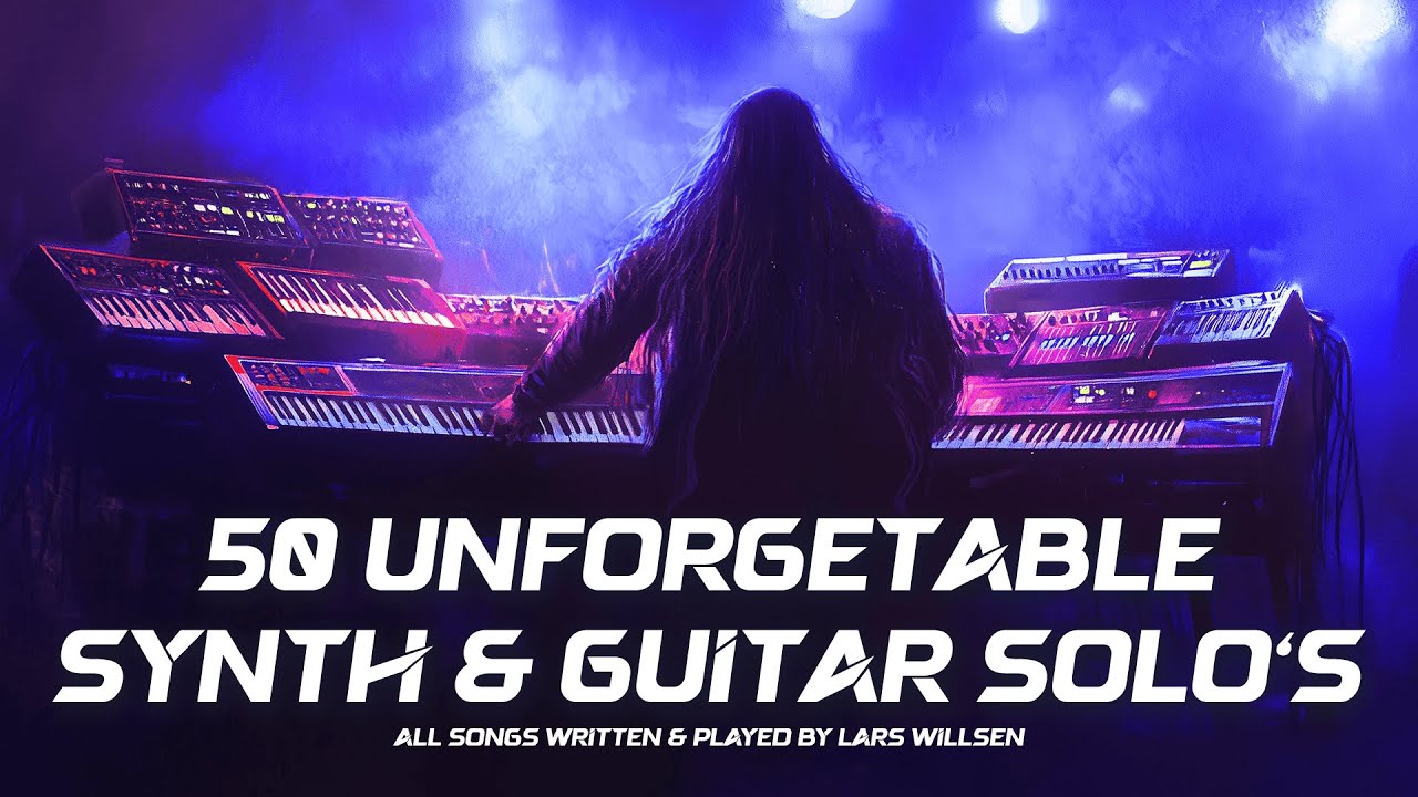 Top 50 Synth & Guitars solos by 80s legend Lars Willsen