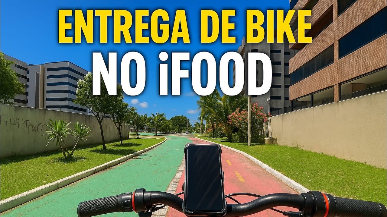 IFOOD DE BIKE POR 8 HORAS! ( vale a pena? ) Quanto dinheiro consegui??