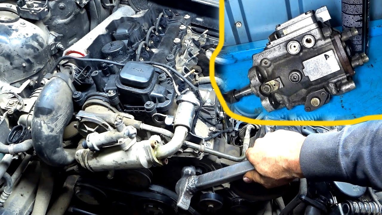 BMW 320d E46 VP44 Pump Timing and Installation.
