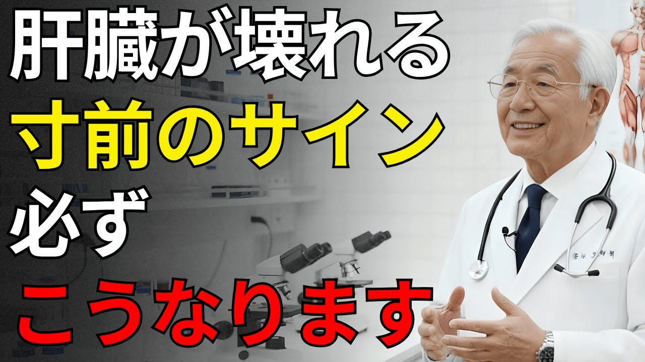 肝臓が壊れる直前に起こる7つのサインと初期症状、医師が教える見逃せないポイント | シニア医師