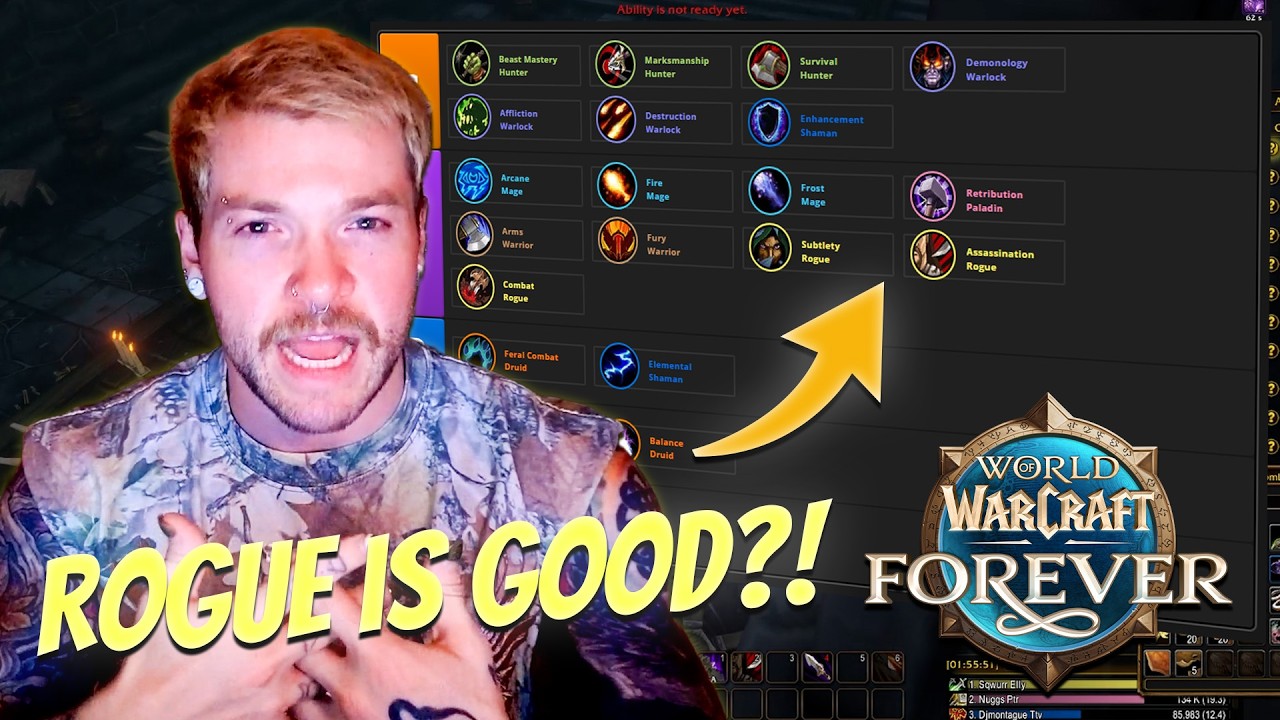 Разбойники в WoW Forever меняются! Вот что нужно знать...