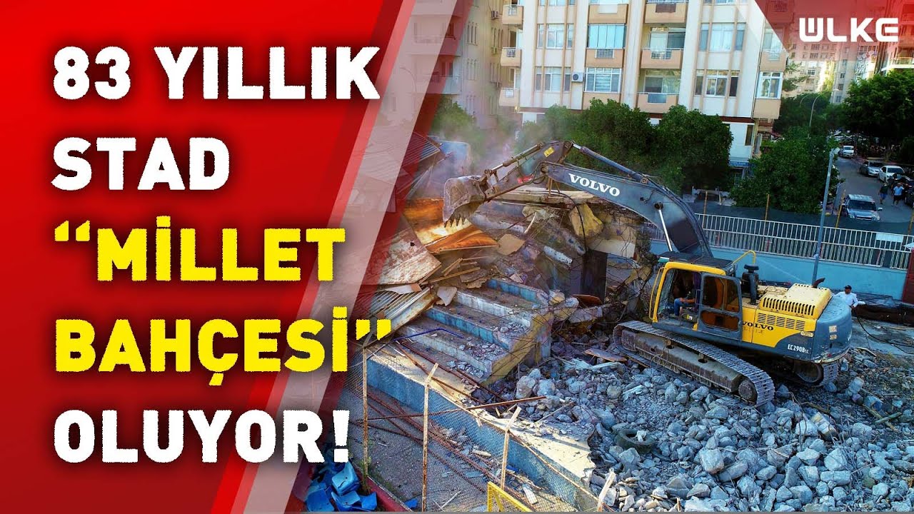 Adana, Tarihi 5 Ocak Stadyumu'na veda ediyor: Yıkım başladı!