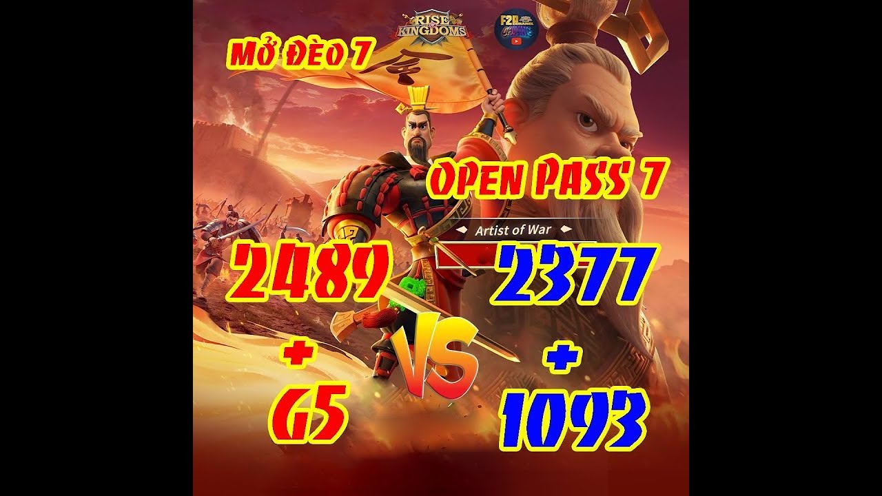 🔴KVK căng thẳng | Day 2 | 2489 Vs 2377 + 1093 Vs G5 | Kèo cực căng! #riseofkingdoms #games #gaming