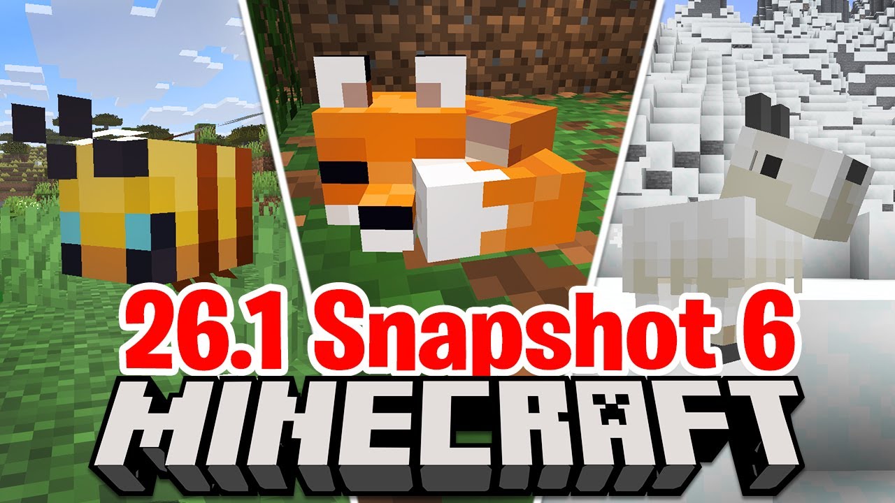 ALTRI 7 NUOVI BABY MOB - Minecraft ITA 26.1 Snapshot 6