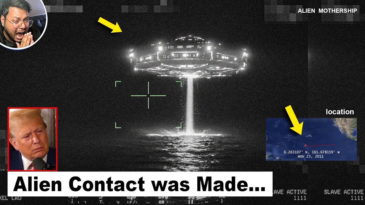 UFO MOTHERSHIP Revealed in New UFO/UAP Files‼️😱 Aliens Made Contact...