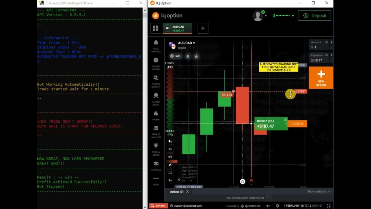 BINARY OPTION TRADING SMART TRADING WITH OUR AUTOMATED TRADING BOT FREE DOWNLOAD 2024