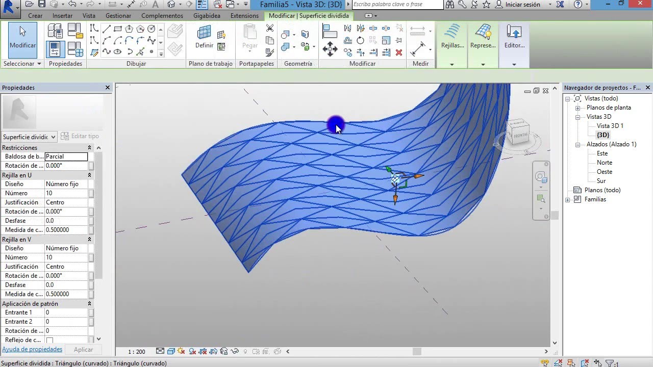 REVIT. Masas conceptuales 2.