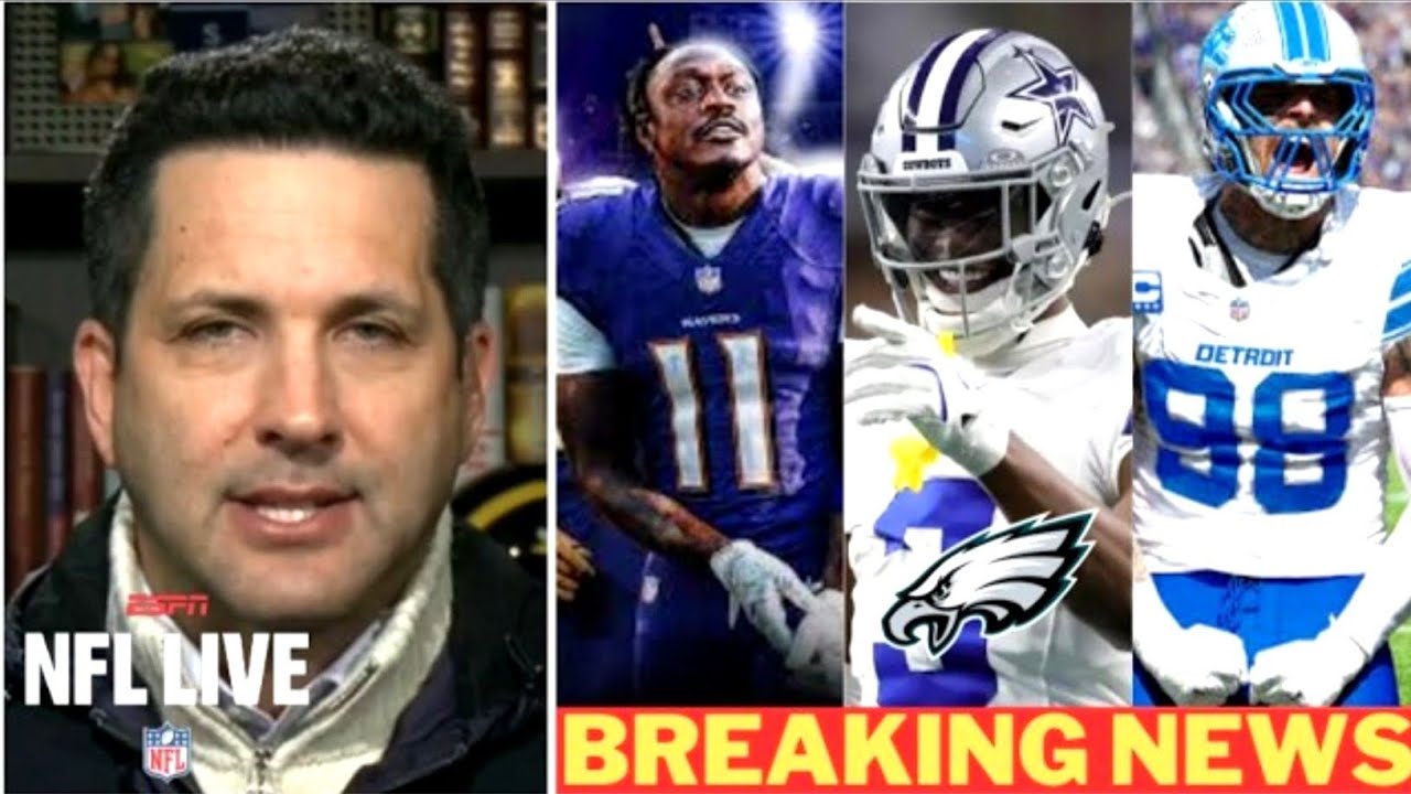 FULL NFL LIVE | Saquon recruits Pickens to Eagles? A.J.Brown to Ravens? Maxx Crosby to Lions?