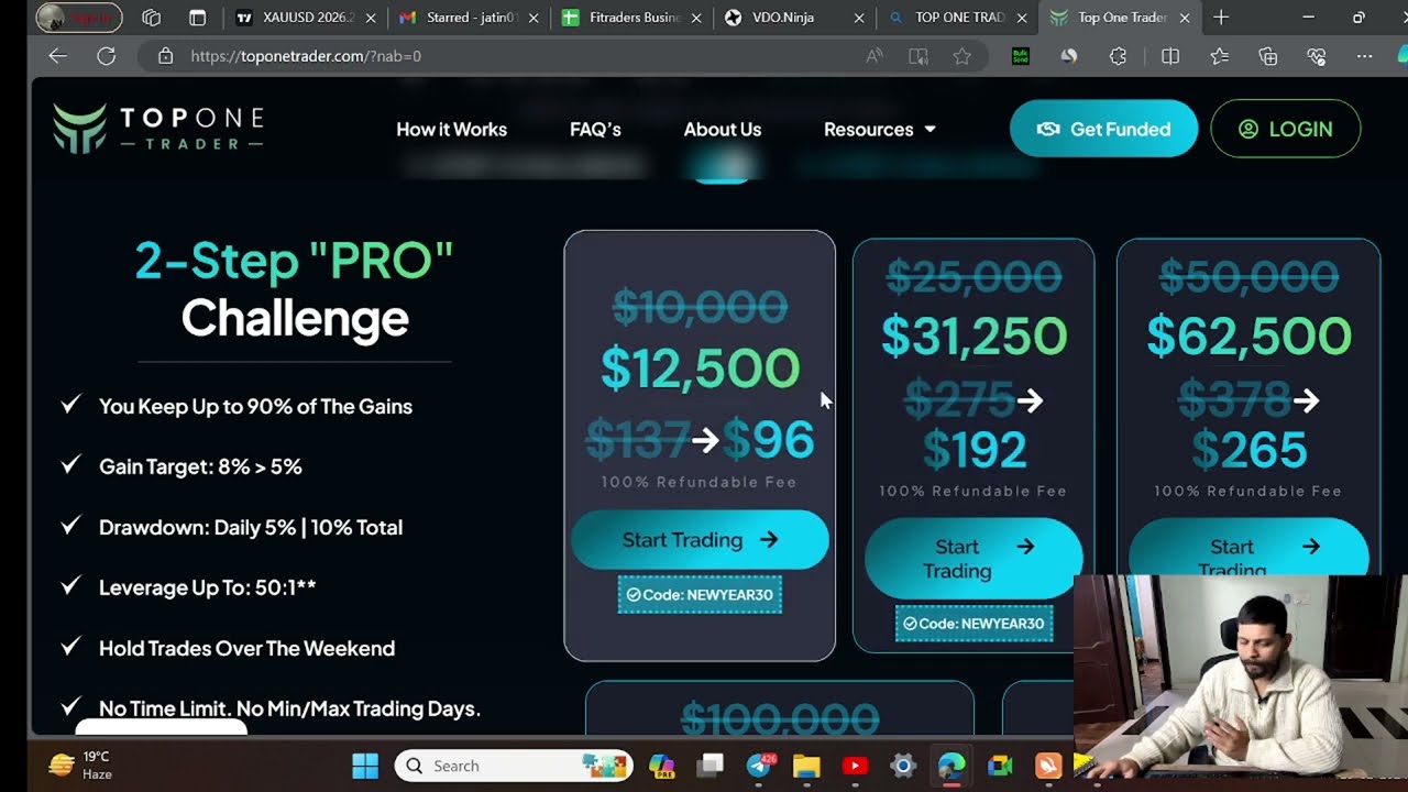 TOP ONE TRADER PROP FIRM REVIEW || FUNDING CHALLENGE