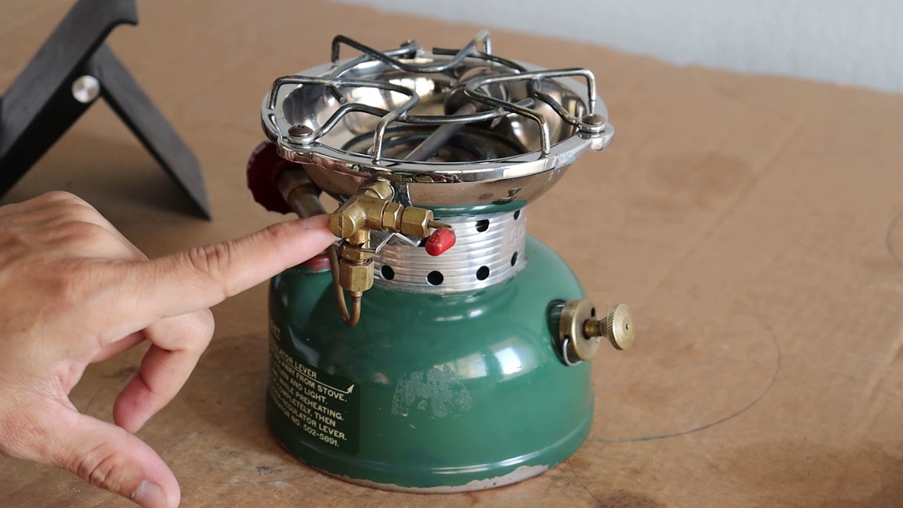 COLEMAN 502-700 SPORTSTER STOVE ของมือสองอเมริกา ทดสอบ จุดเตา เก็บรักษา เทคนิคตามคู่มือ