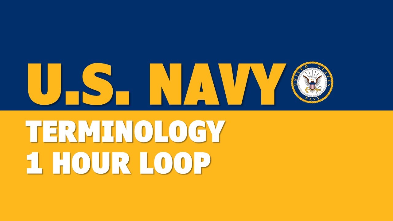 Navy Terminology (1 hour)