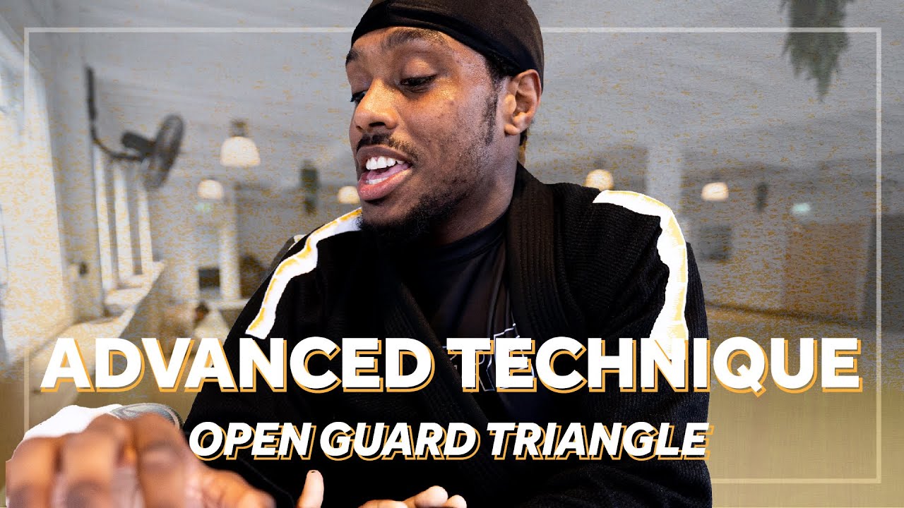 Advanced BJJ Technique // Open Guard Triangle Choke
