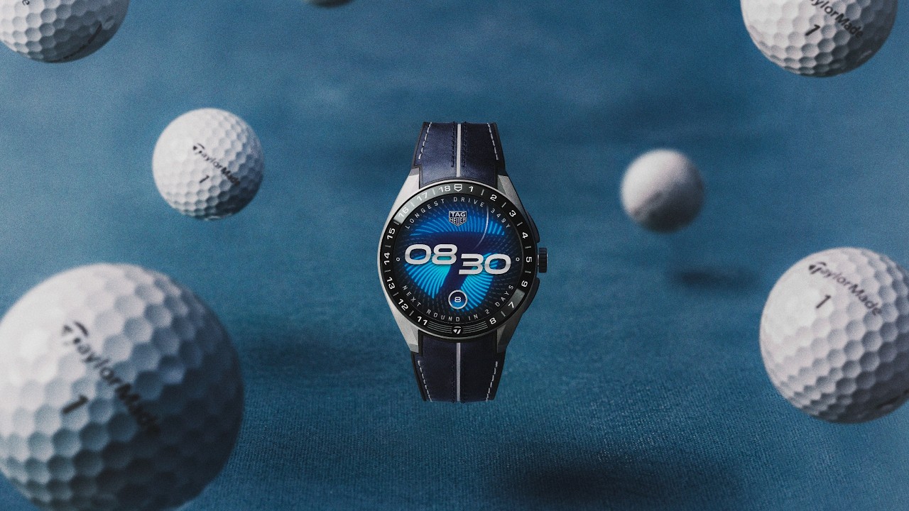 TAG Heuer | The new TAG Heuer Connected Calibre E5 45 mm x TaylorMade Edition