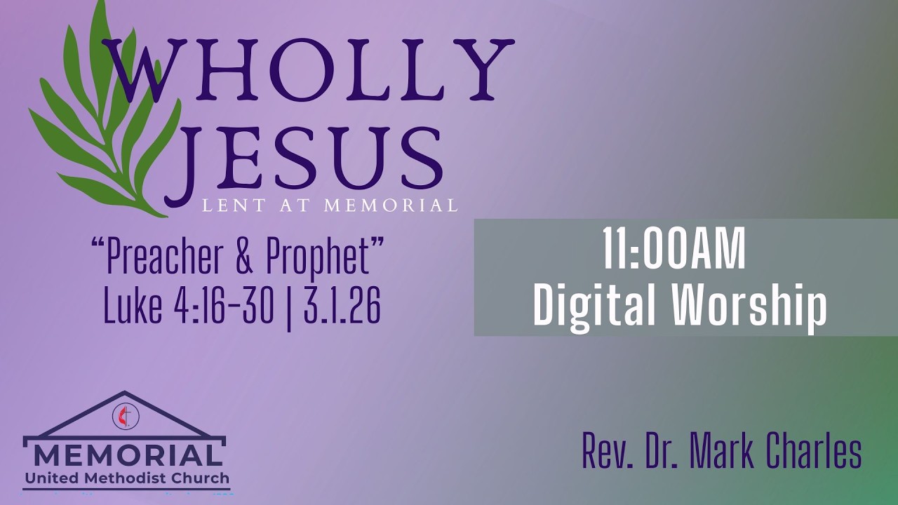 Worship: March 1st, 2026 |  | Rev. Dr. Mark Charles | Live at 11:00AM EST