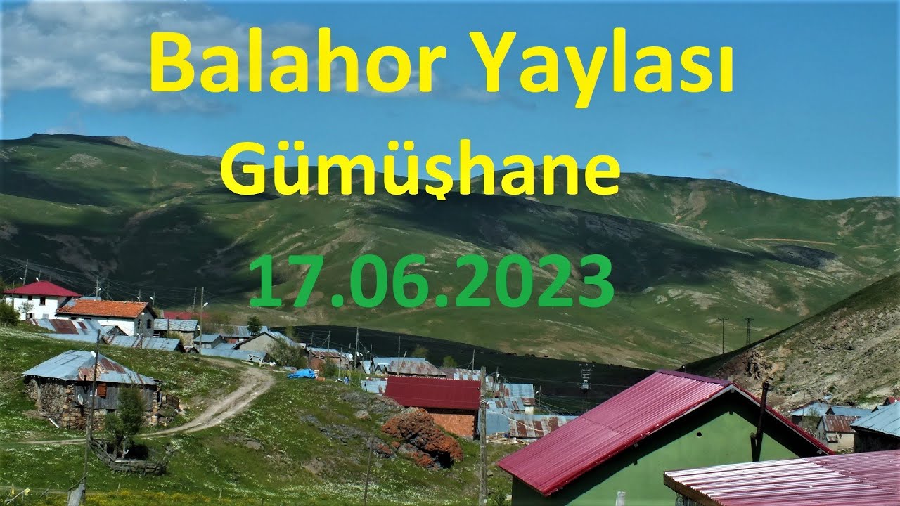 Balahor Yaylası - Gümüşhane - Yayla Belgeseli #keşfetteyiz