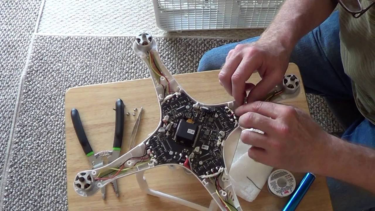 07 28 16 DJI Phantom 3 Motor Replacement