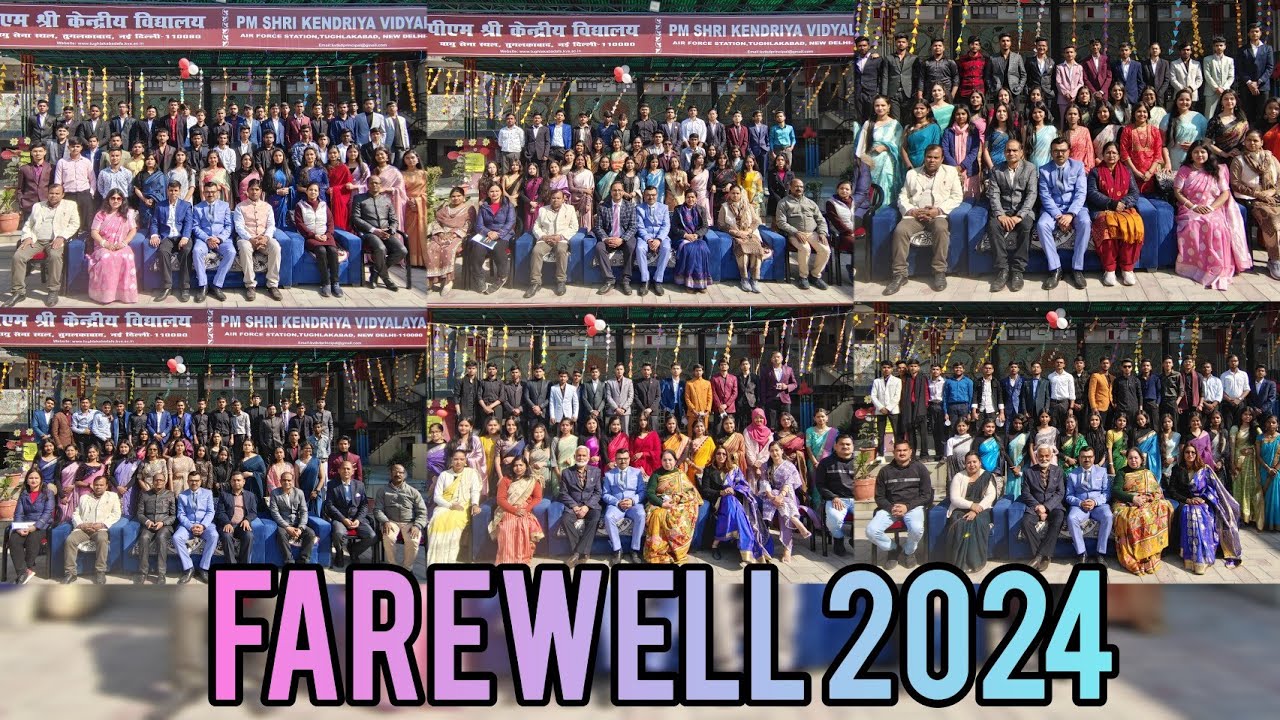 Farewell Ceremony 2024 | PM SHRI KV AFS Tughlakabad