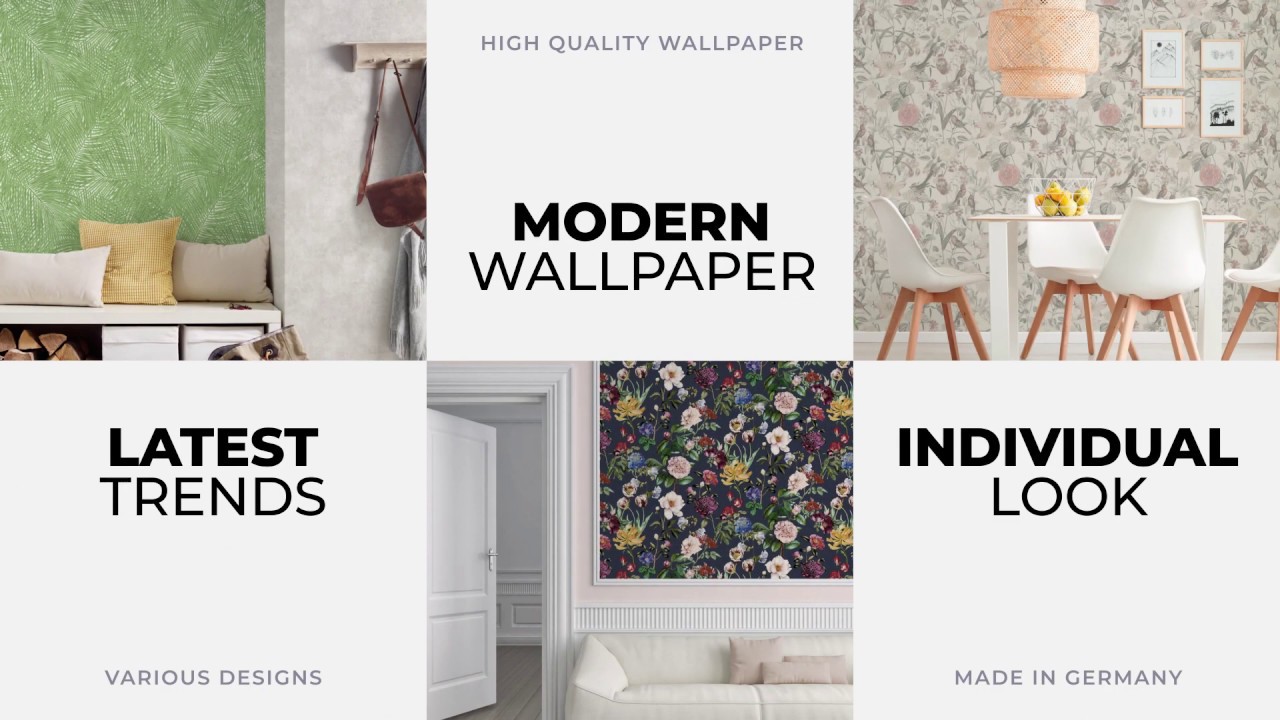 Modern & Contemporary Wallpaper - Bringing the Newest Trends to Your Home