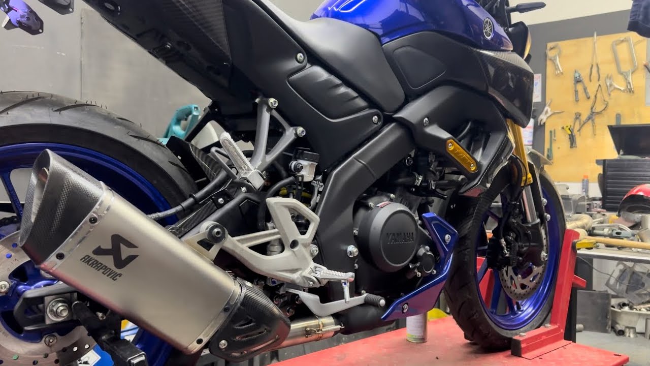 LA NUEVA YAMAHA MT 15 CAMBIO DE ESCAPE 🔥🔥
