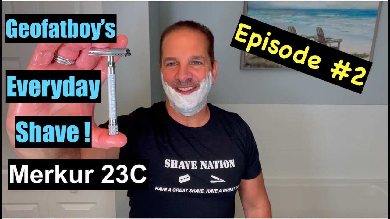 Geofatboy's Everyday Shave #2 Merkur 23C