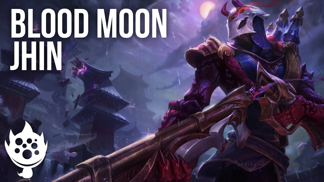 Blood Moon Jhin | Skin Close Up Spotlight (League of Legends)