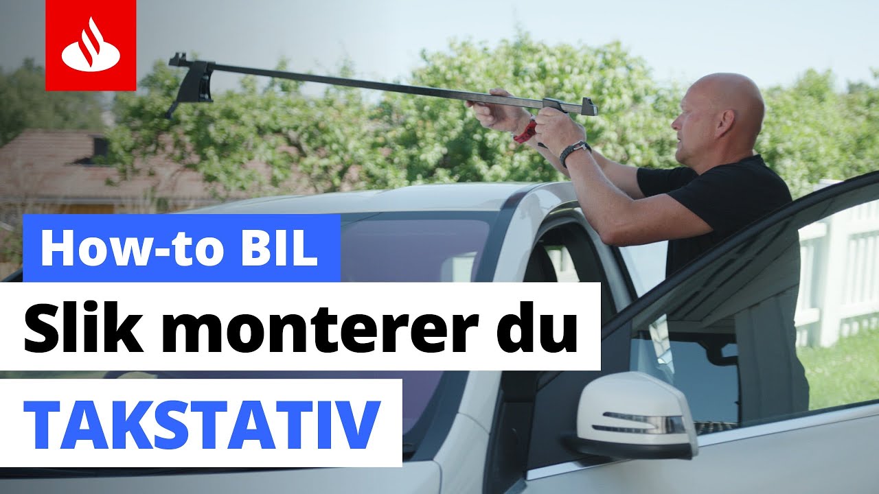 How to: Slik monterer du takstativ