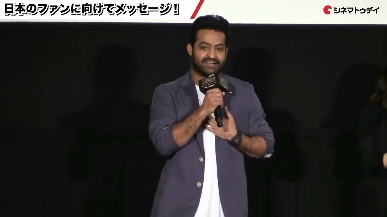 NTR speaking in Japanese | RRR Japan | TFPC