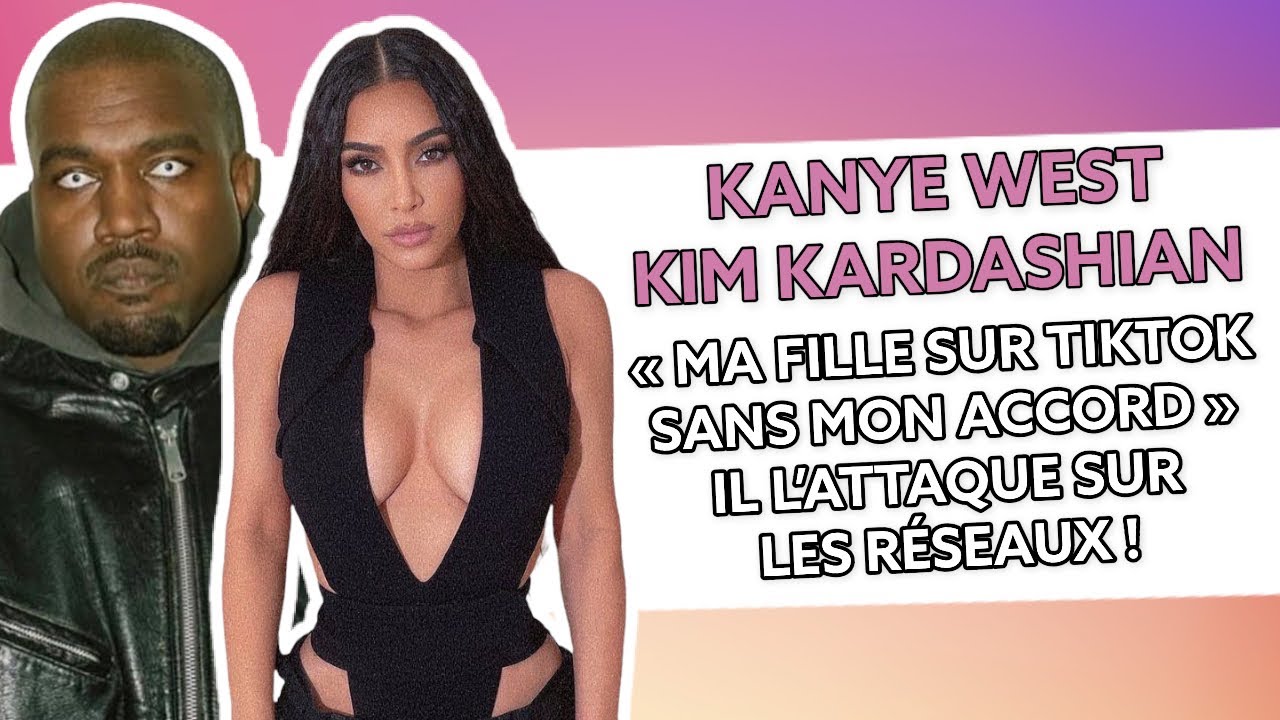 Kanye West s'en prend à Kim Kardashian sur les réseaux !