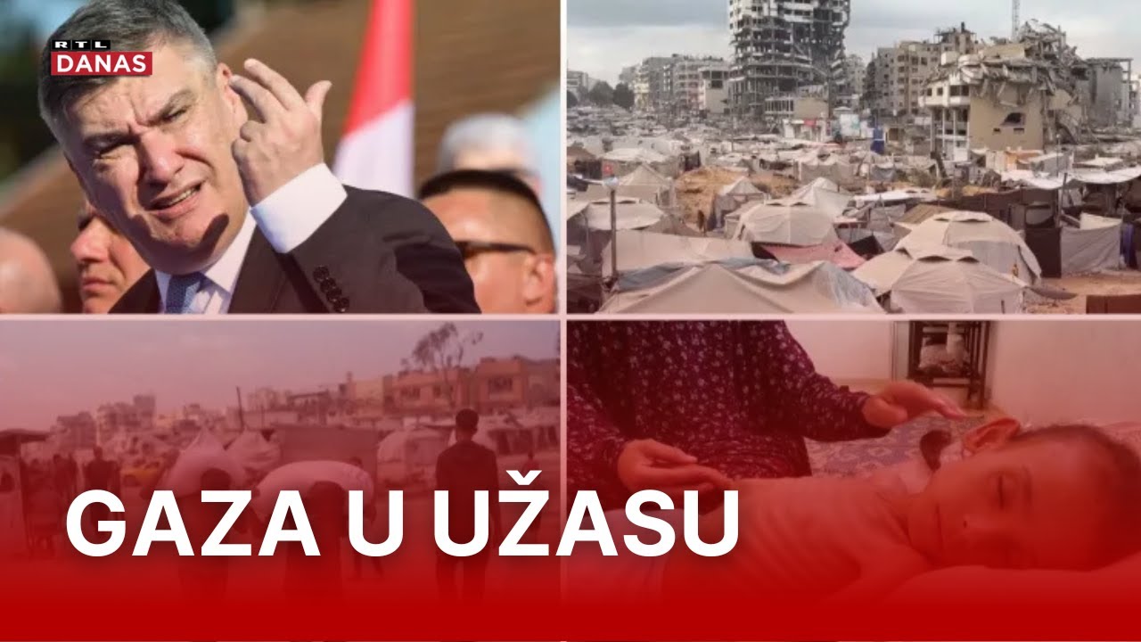 Netanyahu negira glad, Milanović za RTL Danas: 'Žele etnički očistiti Gazu!' | RTL Danas